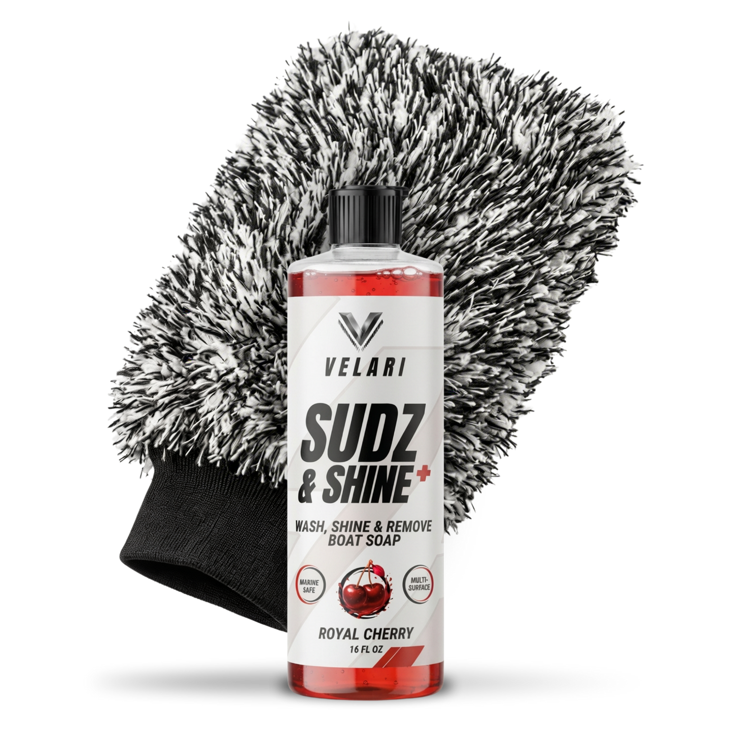 velari boat wash mitt microfiber marine cleaning mitt plush fibers