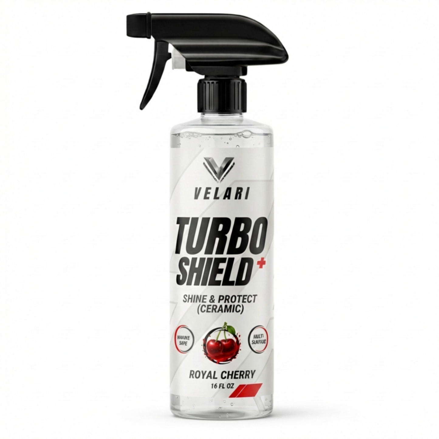 velari turbo shield ceramic detail spray product bottle close up
