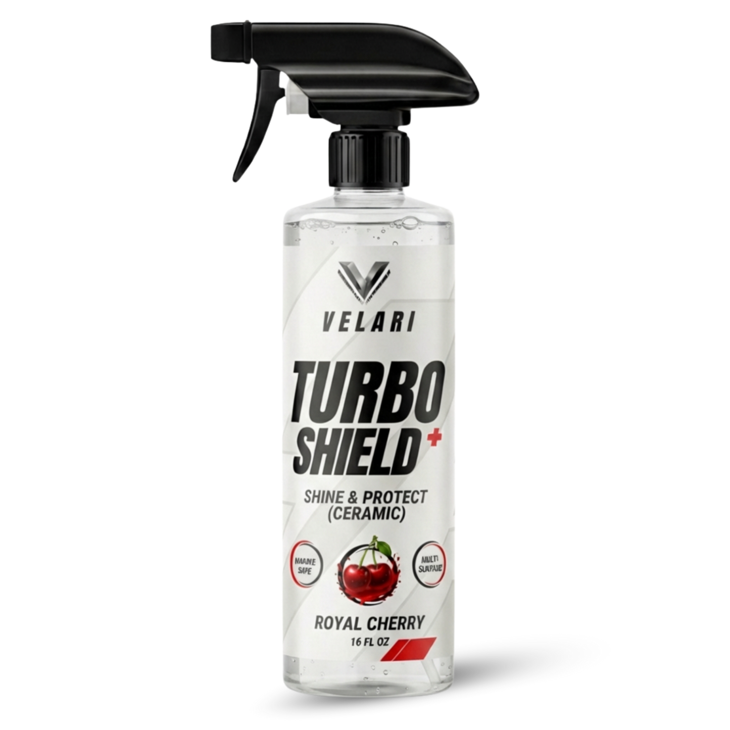 velari turbo shield ceramic detail spray product bottle close up