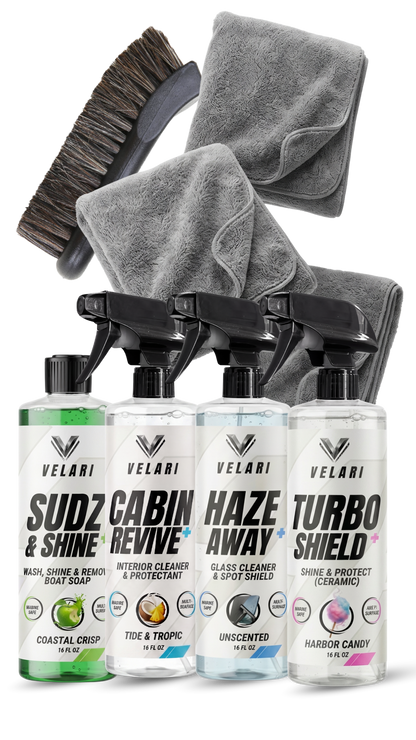 VELARI™ COMPLETE BOAT CARE SYSTEM